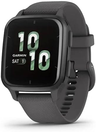 Garmin Venu Sq 2 - Montre connectée GPS Multisports avec écran AMOLED et Suivi santé 